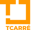 Logo TCARRÉ en couleur